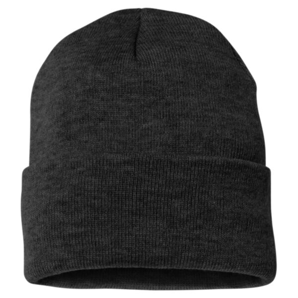 12" Fleece Lined Cuffed Beanie Thumbnail