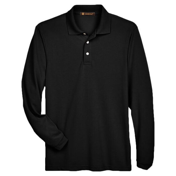 Men's Easy Blend™ Long Sleeve Polo Thumbnail