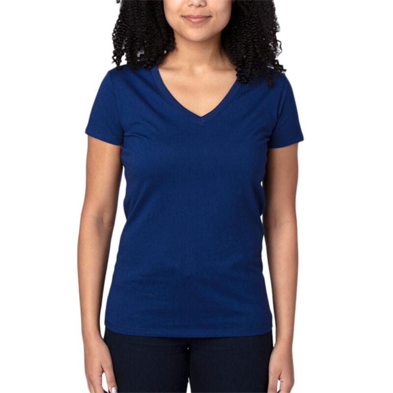 Women's Ultimate CVC V-Neck T-Shirt Thumbnail