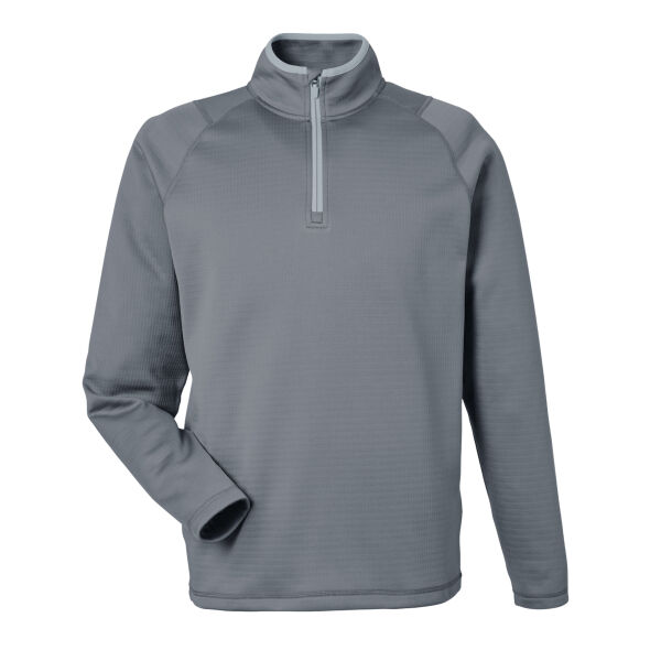 Men's Waffle Fleece Quarter-Zip Pullover Thumbnail