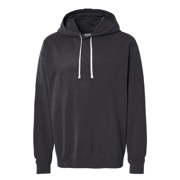 Unisex Garment-Dyed Lightweight Fleece Hooded Sweatshirt Thumbnail