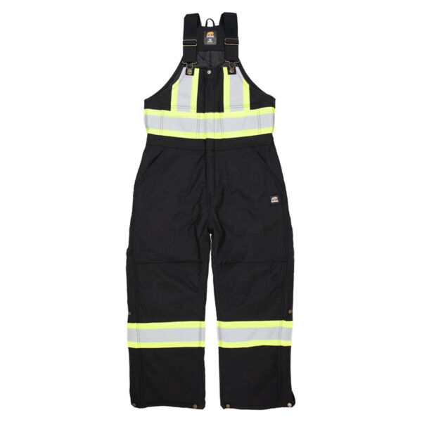 Safety Striped Arctic Insulated Bib Overall Thumbnail