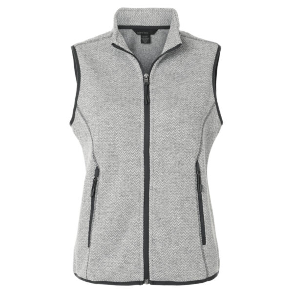 Women's Jasper Jacquard Fleece Vest Thumbnail