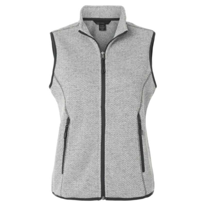 Women's Jasper Jacquard Fleece Vest Thumbnail