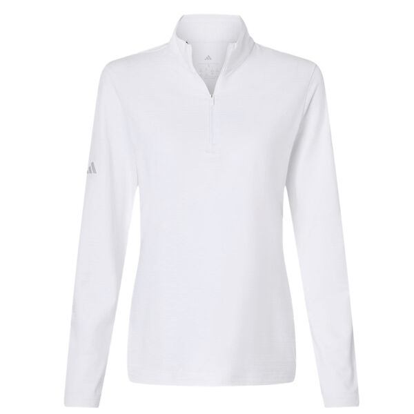 Women's Textured Stripe Quarter-Zip Pullover Thumbnail