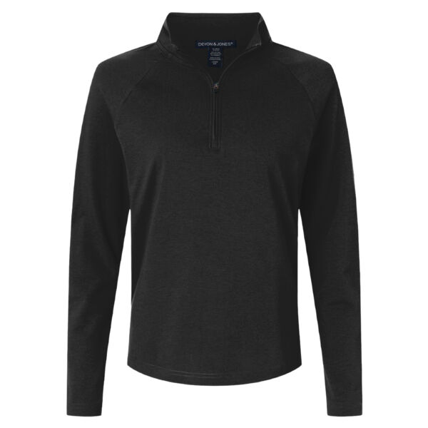 Women's Seaton Pebble Textured Quarter-Zip Pullover Thumbnail