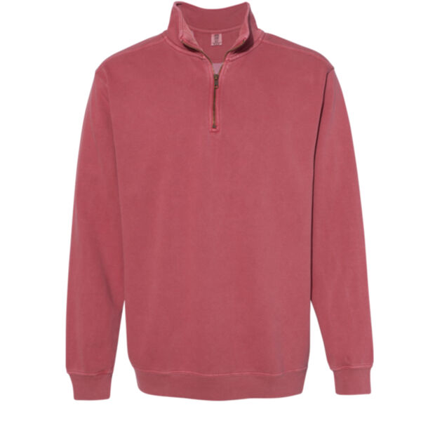 Garment-Dyed Quarter Zip Sweatshirt Thumbnail