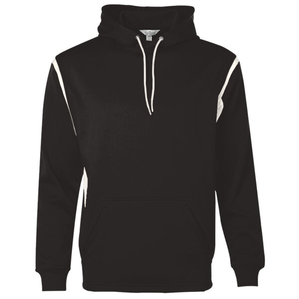Ptech® Fleece Varcity Hooded Sweatshirt. Thumbnail