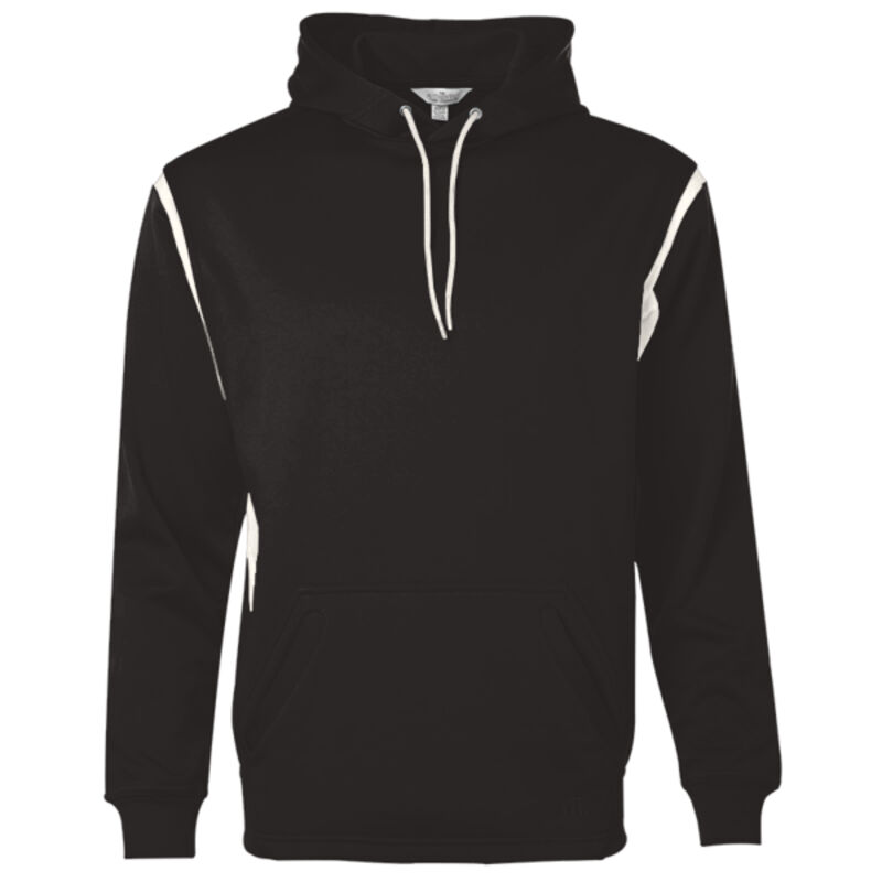 Ptech® Fleece Varcity Hooded Sweatshirt. Thumbnail
