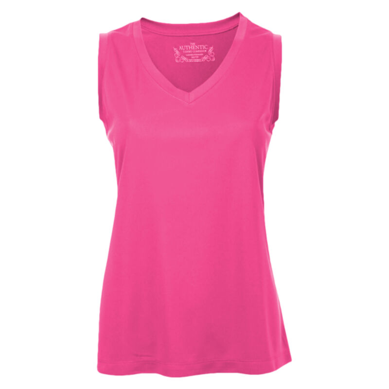 Pro Team Sleeveless V-neck Ladies' Tee Thumbnail
