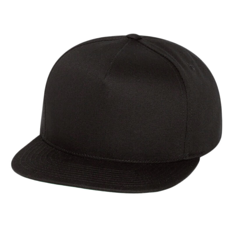 Five-Panel Cotton Twill Snapback Cap Thumbnail