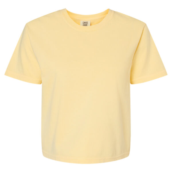 Women's Garment-Dyed Heavyweight Boxy T-Shirt Thumbnail